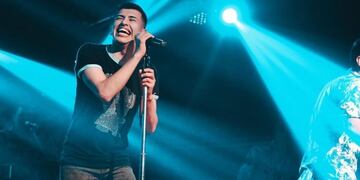 Facu Gutiérrez, cantante de cuarteto\u002E