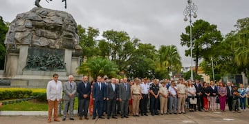 Homenaje al General San Martín a 241 años de su nacimiento