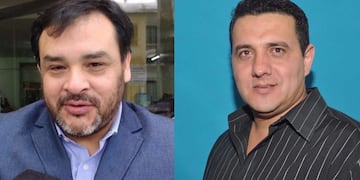 Lucas Zeballos y John Rodríguez Canosa, funcionarios de cambiemos en San Luis