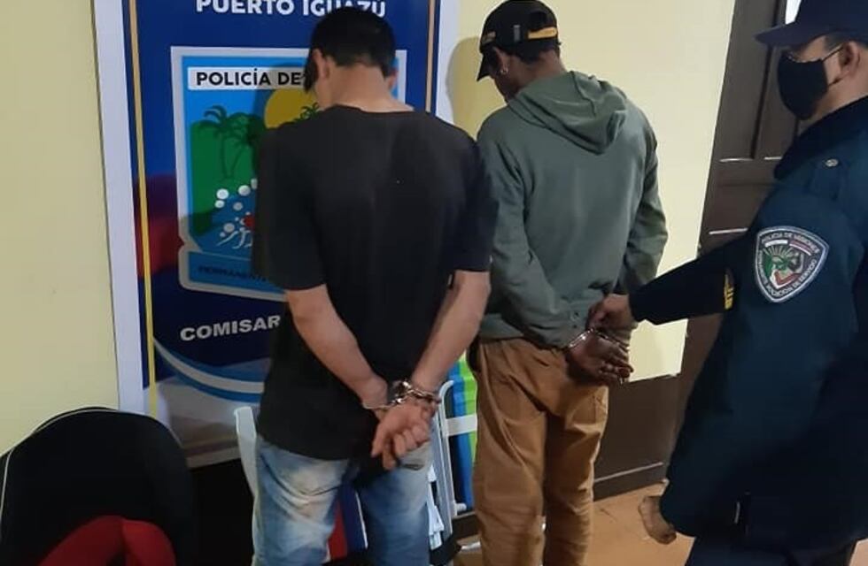 Detuvieron a dos jóvenes y recuperaron elementos robados