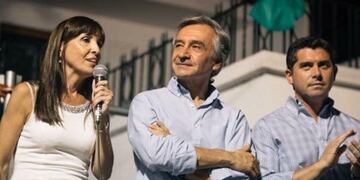 Susana Laciar, Roberto Basualdo y Marcelo Orrego\u002E