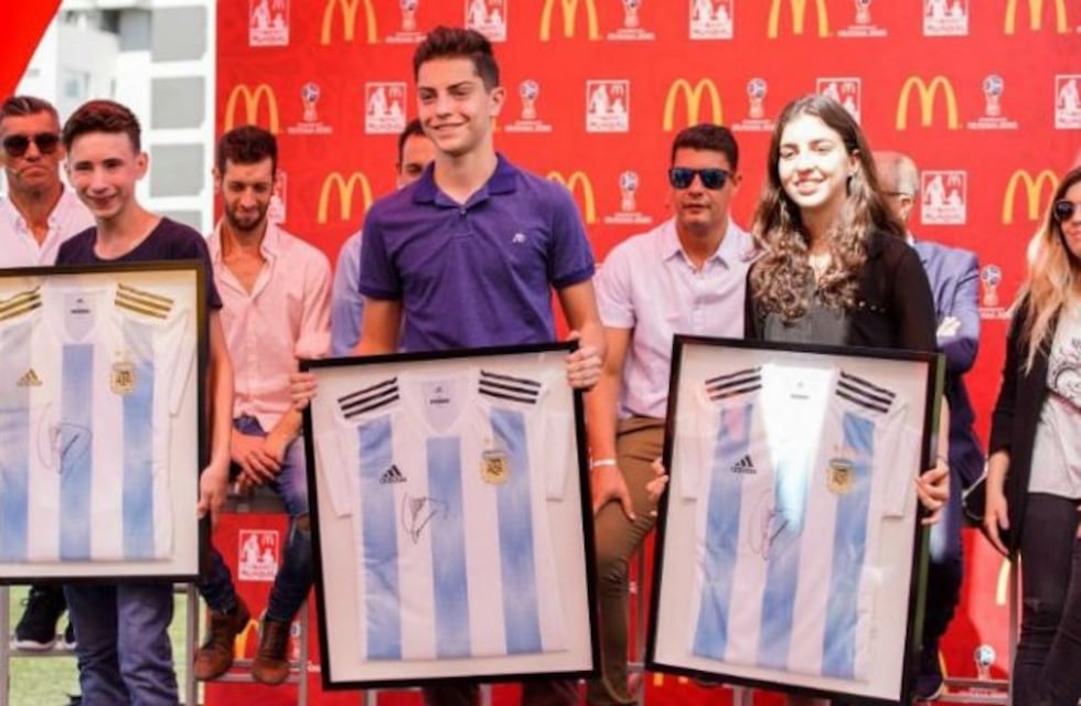 "De la mano al Mundial"  llevará a 11 niños a Rusia 2018