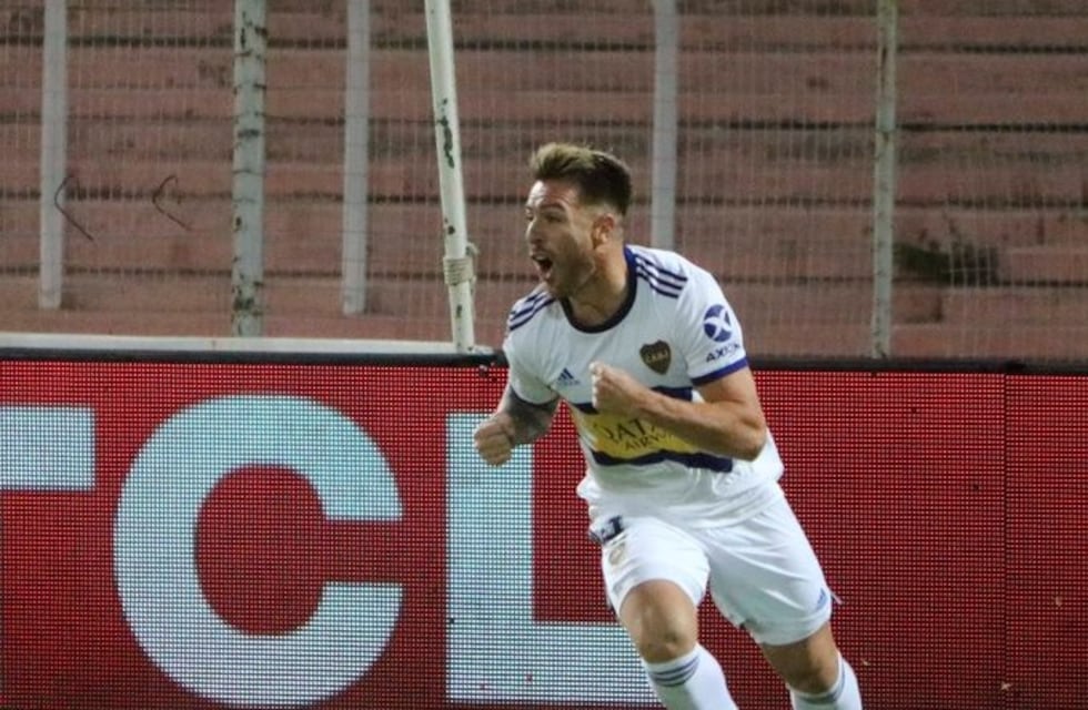 Buffarini volvió al gol y fue figura de un Boca que sigue derecho
