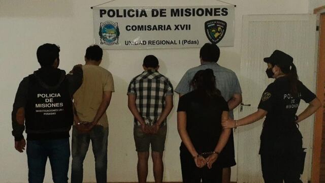 Posadas: cuatro detenidos por dos robos en modalidad barreteros