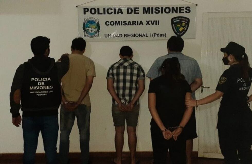 Posadas: cuatro detenidos por dos robos en modalidad barreteros