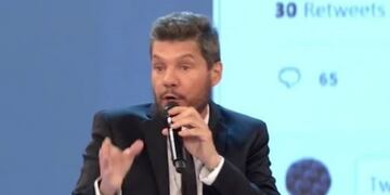 Marcelo Tinelli contra Louyrdes Sanchez