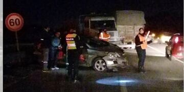 Fuerte susto en la Autovía a Punta Alta