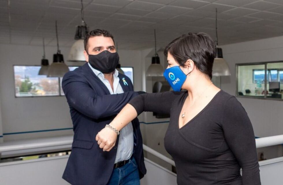 Walter Vuoto participó de un encuentro con adultos mayores