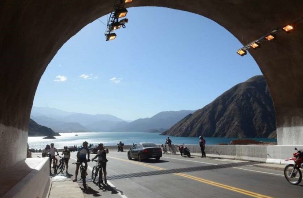 El túnel de Cacheuta ya es sensación en Mendoza