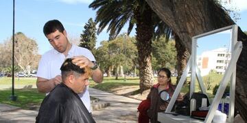 Fernando, en plena labor\u002E