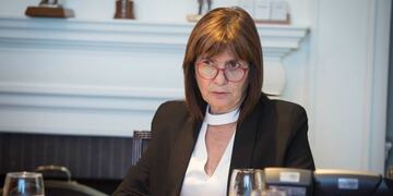 Patricia Bullrich, ministra de Seguridad de la Nación\u002E