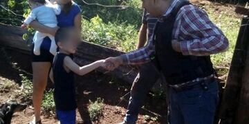 Gobernador Roca: un niño de 5 años se perdió en el monte por seguir a un perro