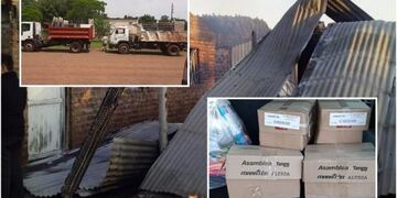 Retomaron las clases en una escuela sampedrina luego de haber sufrido un incendio\u002E