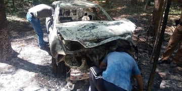 Hallaron incinerado el auto desde el cual mataron al policía retirado de Misiones en Brasil