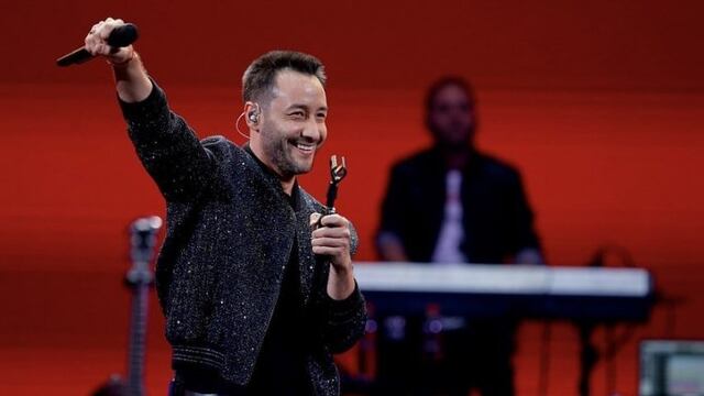 Luciano Pereyra en el Festival Viña del Mar 2020.