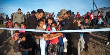 Inauguración de obras en B° Villa Oviedo
