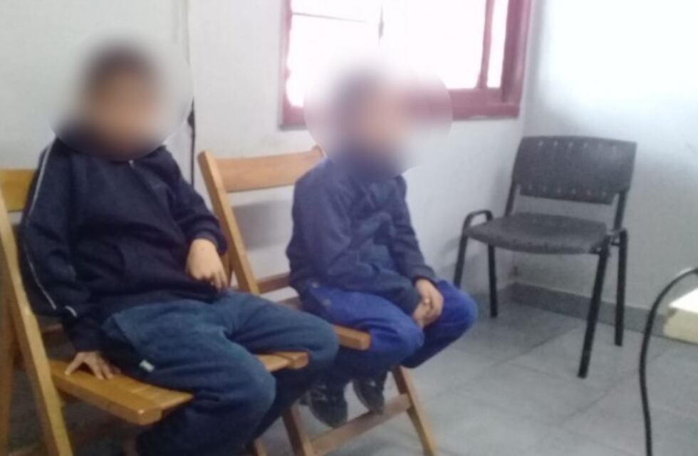 Dos niños escaparon de su casa por "malos tratos" y deambulaban perdidos