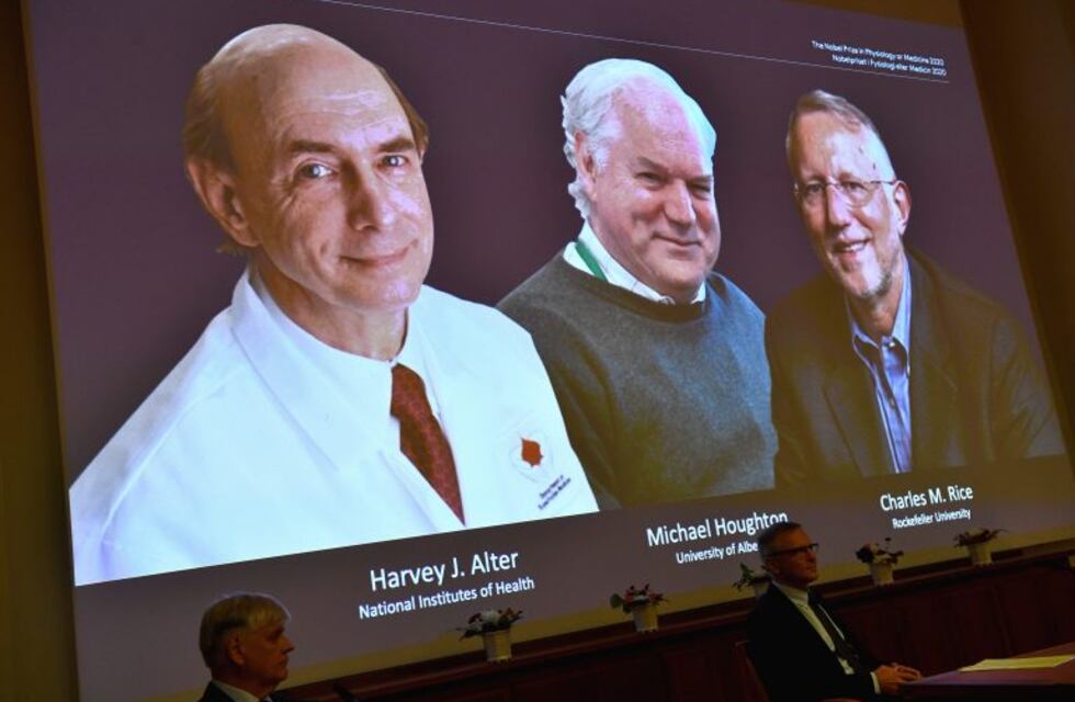 Tres descubridores del virus de la hepatitis C ganaron el Premio Nobel de Medicina