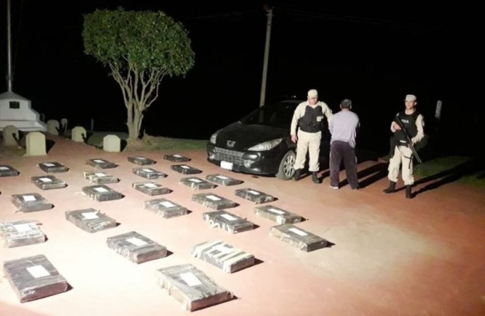 Prefectura incautó un cargamento de marihuana valuado en 15 millones de pesos