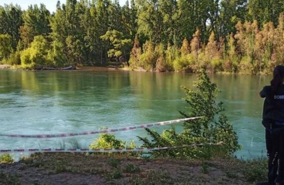 Desesperada búsqueda de un hombre que desapareció en el río en Plottier