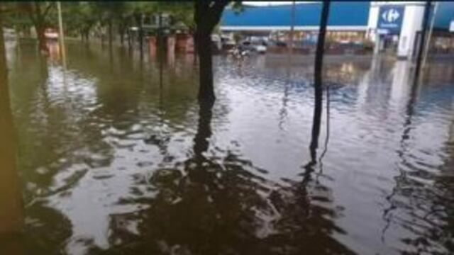 Temporal evacuados Pergamino,Cu00f3rdoba y Santa Fe