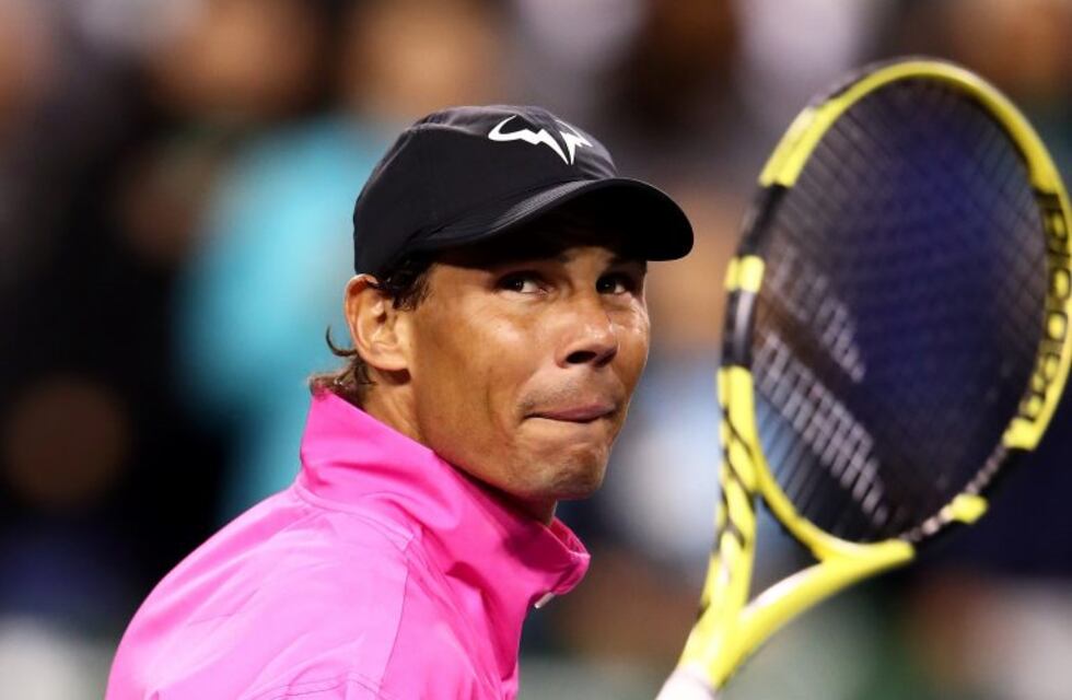 Rafa Nadal y un insólito error que casi provoca su eliminación en Indian Wells