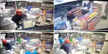 Robo estacion de servicio de Paraná\u002E