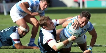 Los Pumas se despiden del Mundial de rugby ante Estados Unidos\u002E (EFE)