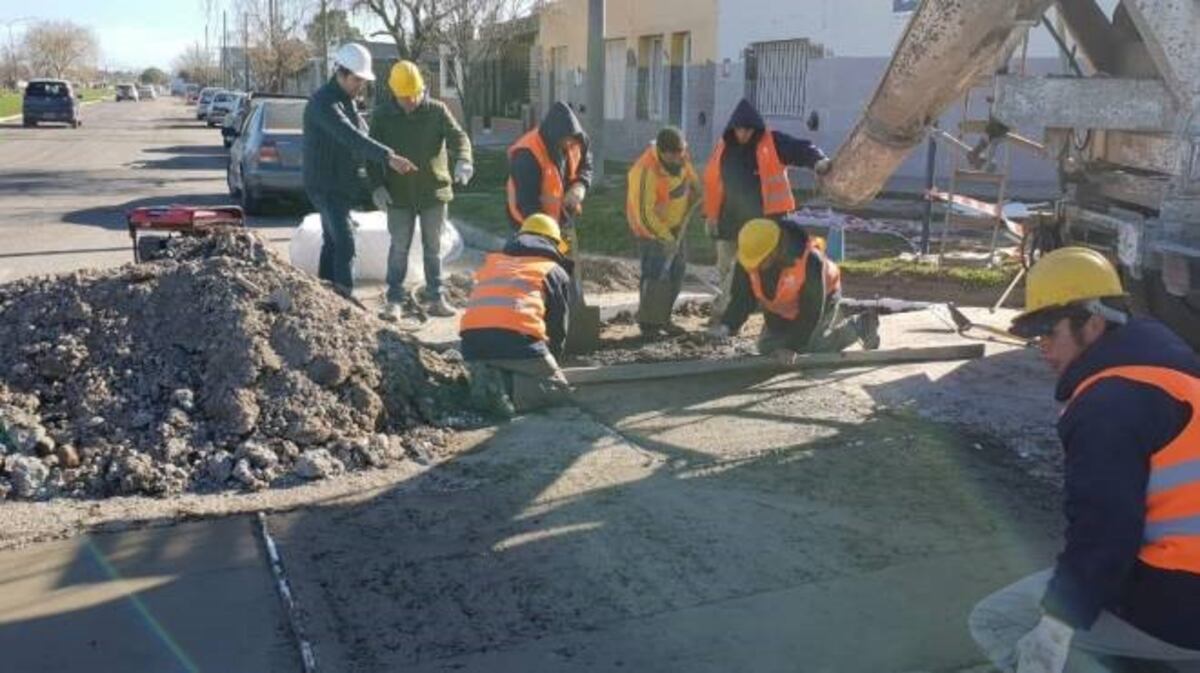 Reparación de baches en Viedma\u002E