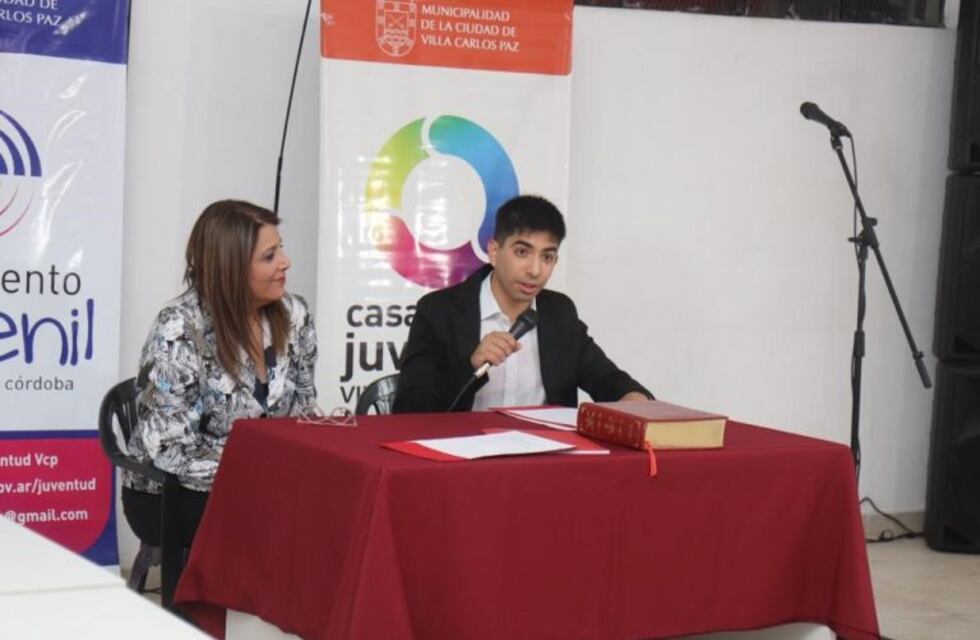 Los jóvenes de Carlos Paz demostraron amplio interés en la participación ciudadana