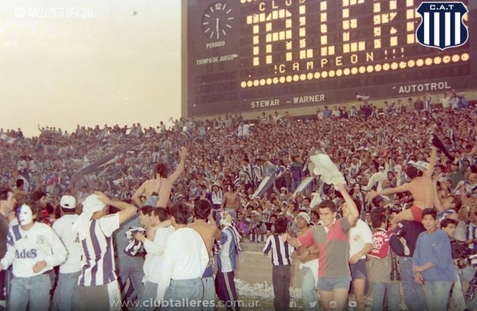 El Talleres-Belgrano de 1998, una final Mundial