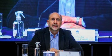 El rafaelino reiteró que la prioridad de la Casa Gris es atender la emergencia sanitaria\u002E (@omarperotti)