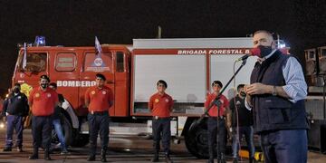 Los bomberos de Banda del Río Salí recibieron una nueva autobomba