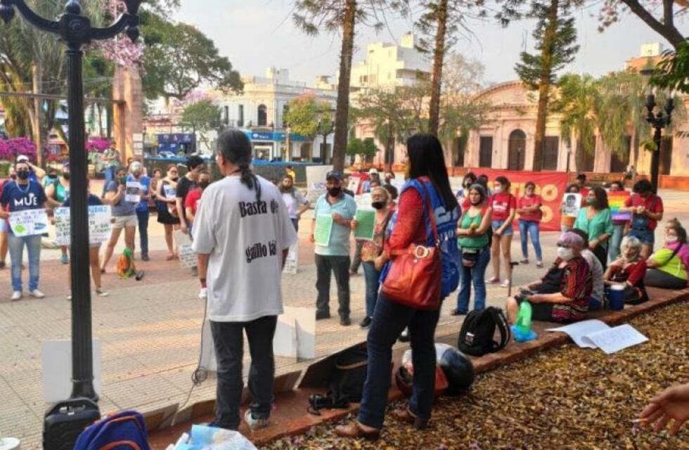 Posadas también tuvo su marcha por Facundo, Cristina Vázquez y contra el "gatillo fácil"
