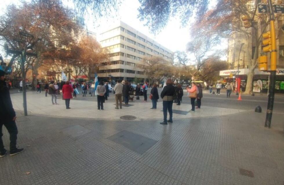 En Mendoza también hubo protestas en contra de la reforma judicial