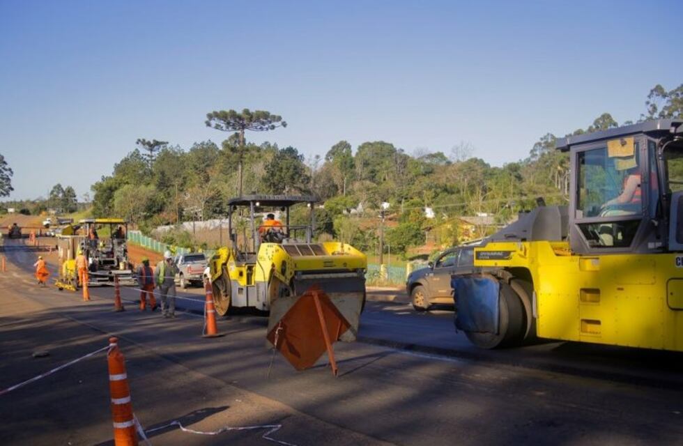 Realizan el último tramo de la repavimentación de la Ruta Provincial 17