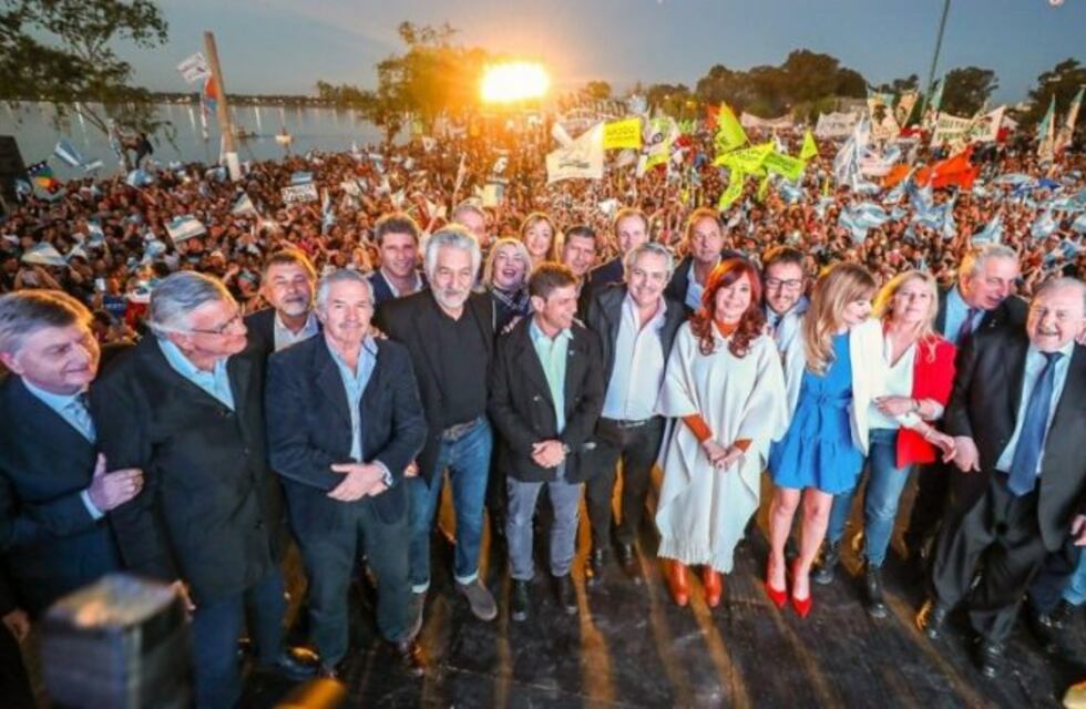 Alberto Rodríguez Saá acompañó la fórmula del Frente de Todos en La Pampa