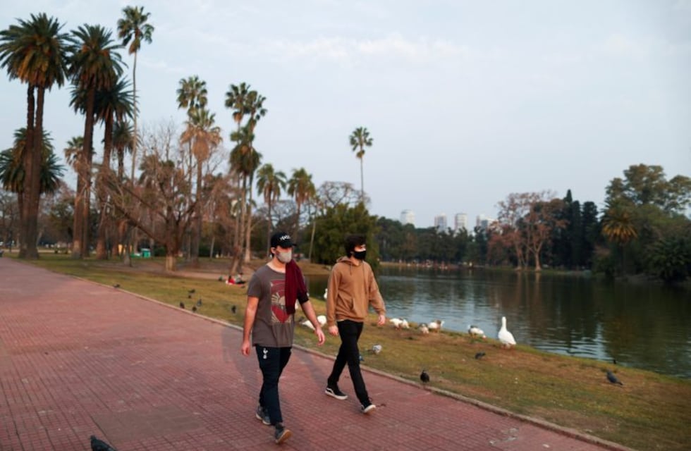 Volvieron los runners a los parques porteños aunque en menor cantidad que el 8 de junio