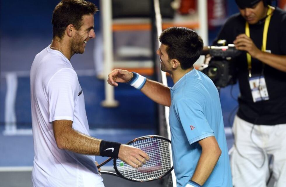 Del Potro peleó hasta el final pero cayó con Djokovic y quedó eliminado en Acapulco
