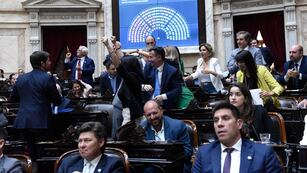 El oficialismo aprobó con 129 votos el DNU del acuerdo con el FMI (Foto: HCDN)