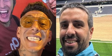 El panelista de TyC Sports y el streamer no se guardaron nada en sus comentarios online.