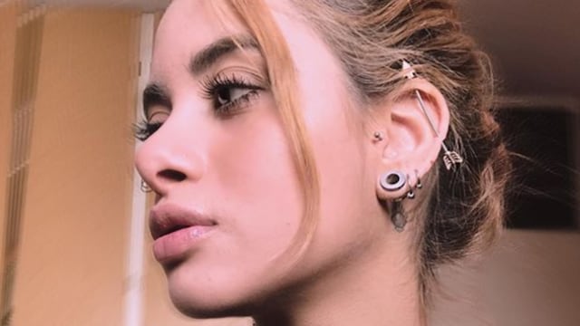 Celeste Achem pidió que cada uno acepte su cuerpo tal como es. Foto Instagram.