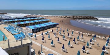 Mar del Plata sin gente este viernes 2 de enero