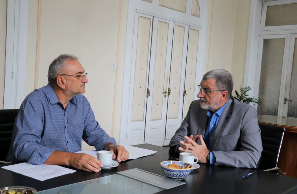 El senador Alcides Calvo se reunió con el ministro de Seguridad