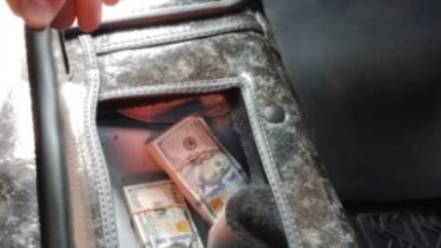 San Vicente: transportaba más de 30 mil dólares en su camioneta y no pudo justificar su tenencia.