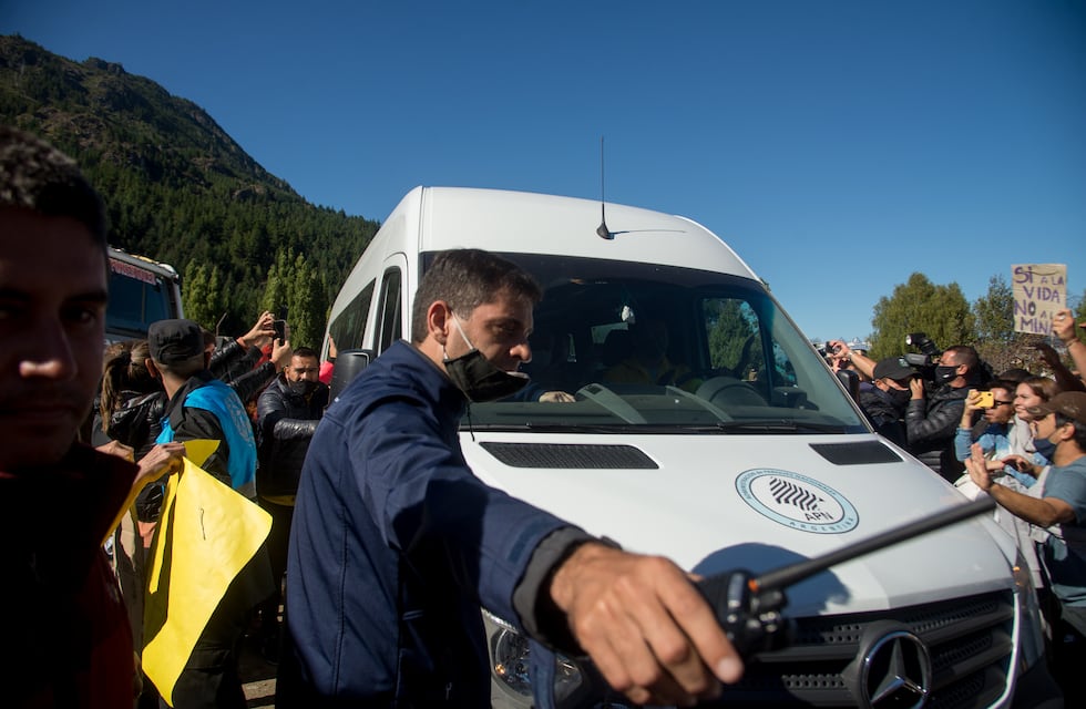 Cinco personas detenidas por las agresiones a Alberto Fernández en Chubut