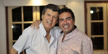 Carlín Calvo y Diego Pérez (Foto: redes sociales)