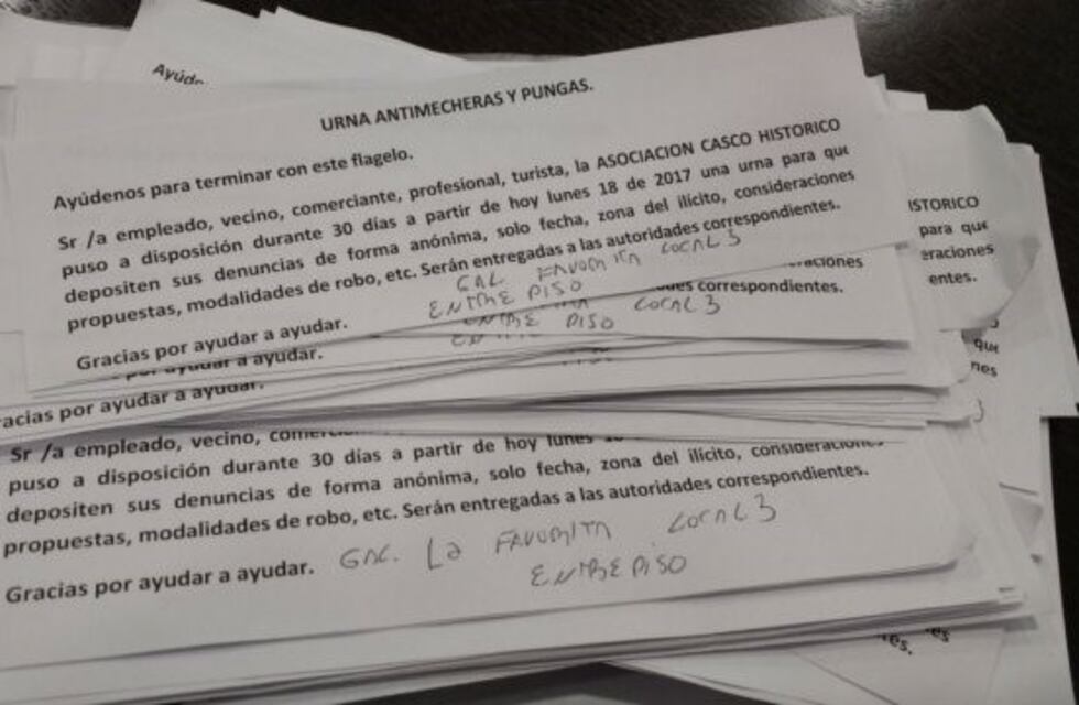 Ya funciona la "urna antimecheras" en una conocida galería céntrica