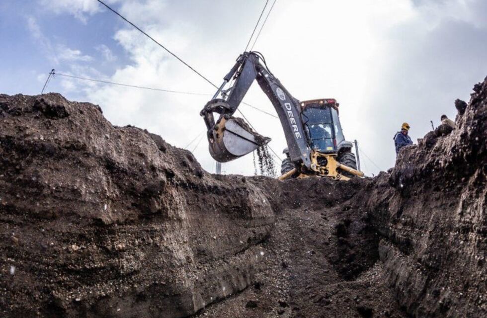 Río Grande: inició la etapa final de las obras de gas