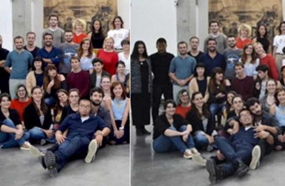 Acusan a una escuela de arte francesa de incluir alumnos negros con Photoshop